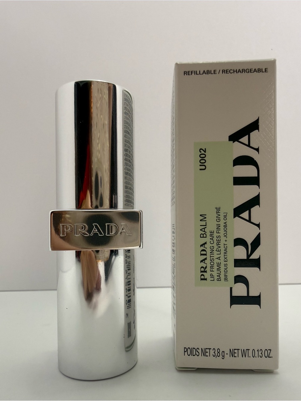 Prada Lip Balm Stick – U002 Banana Yellow Moisturizing Tint - Picture 3 of 6